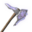 Crystal battleaxe