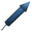 Blue firework