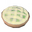 Uncooked roasted crust pie